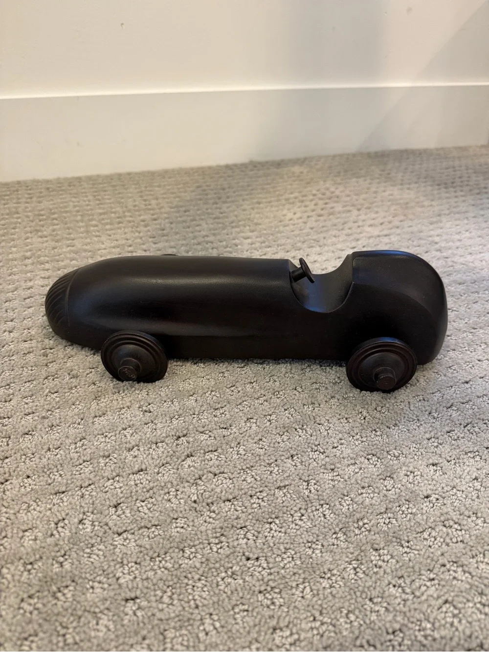 Metal Race Car Home Accent
